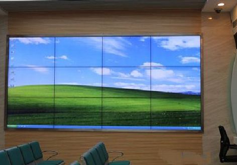 巢湖液晶拼接屏的另类用法。